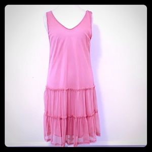 Ruffle tank dress
